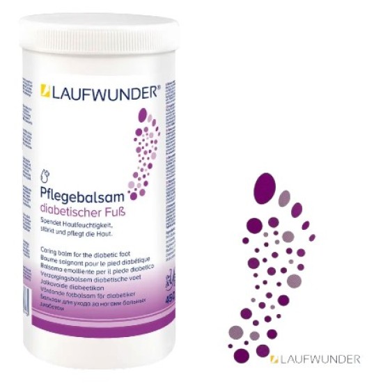 Laufwunder Voetbalsem Paars - Verzorgingsbalsem voor de diabetische voet - Refill-pot - 450ml Laufwunder Voetbalsem Paars - Verzorgingsbalsem voor de diabetische voet - Refill-pot - 450ml