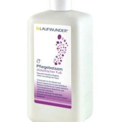 Laufwunder Voetbalsem Paars - Verzorgingsbalsem voor de diabetische voet - Salonverpakking - 500ml