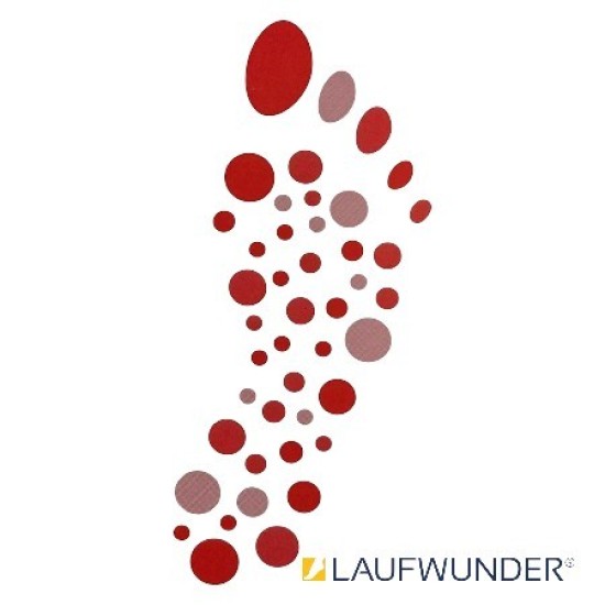 Laufwunder Voetbalsem Rood - Verwarmende voetbalsem - Refill-pot 450ml