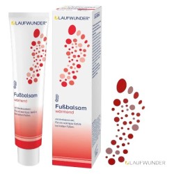 Laufwunder Voetbalsem Rood - Verwarmende voetbalsem - 75ml