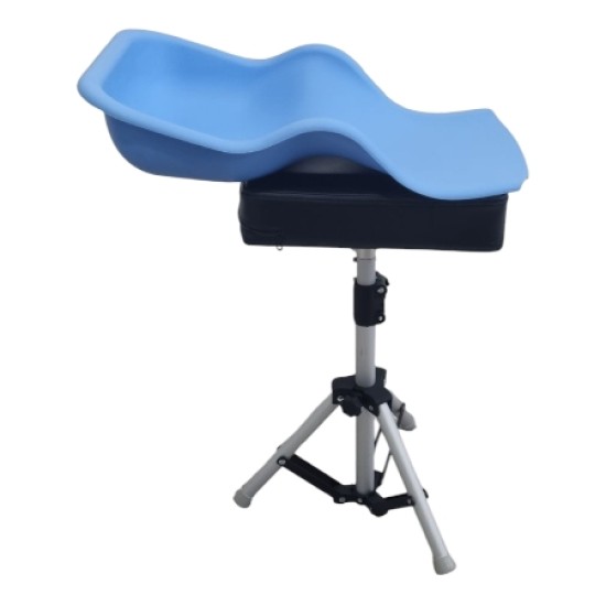 Flexibele opvangschaal - Opvangbak Pedicure Flexibel - Kleur: Blauw