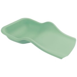 Flexibele opvangschaal - Opvangbak Pedicure Flexibel - Kleur: Groen
