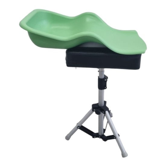 Flexibele opvangschaal - Opvangbak Pedicure Flexibel - Kleur: Groen