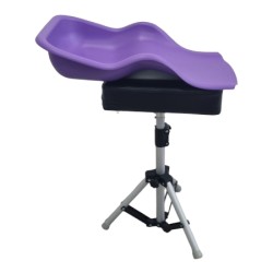 Flexibele opvangschaal - Opvangbak Pedicure Flexibel - Kleur: Paars