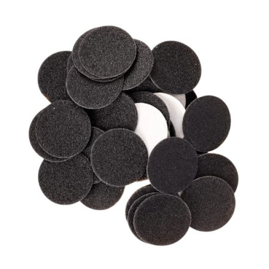 Vervangende schuurschijven voor PodoDisk - Schuurpads voor Pododisk - Maat L - 25mm - 150grit - 50 stuks