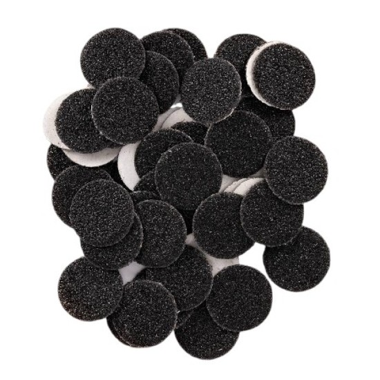 Vervangende schuurschijven voor PodoDisk - Schuurpads voor Pododisk - Maat S - 15mm - 80grit - 50 stuks