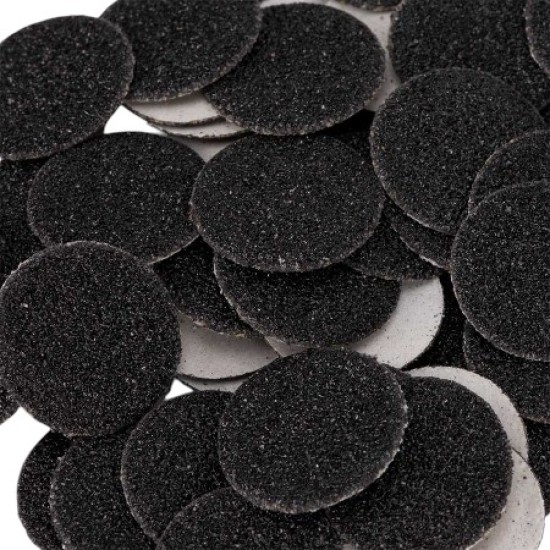 Vervangende schuurschijven voor PodoDisk - Schuurpads voor Pododisk - Maat S - 15mm - 80grit - 50 stuks