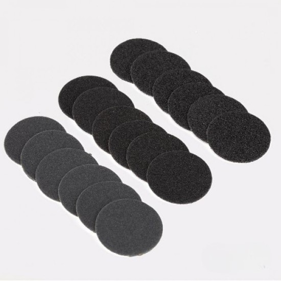 Pododisk - Pedicure set  - Houder met vervangbare schijven: Maat L 25 mm