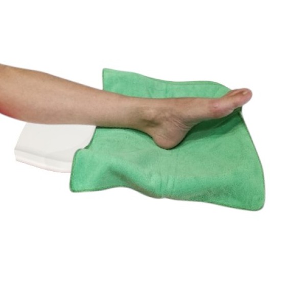 ﻿Pro Pedi Towel - Pro Pedicure Doeken - 3st. Kleur: Groen
