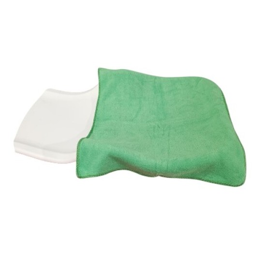 ﻿Pro Pedi Towel - Pro Pedicure Doeken - 3st. Kleur: Groen