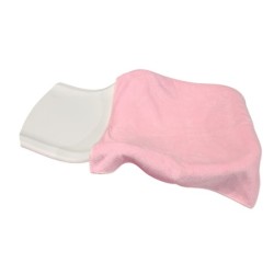 ﻿Pro Pedi Towel - Pro Pedicure Doeken - 3st. Kleur: Roze