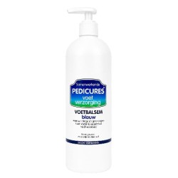 Samenwerkende Pedicures Voetbalsem Blauw 500ml
