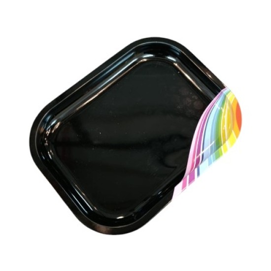 Nail Tray Rainbow - Instrumenten Tray Mini Regenboog - Black