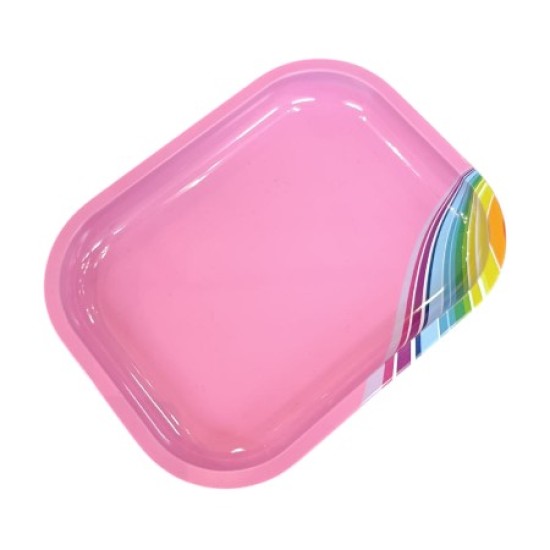 Nail Tray Rainbow - Instrumenten Tray Mini Regenboog - Pink