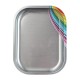 Nail Tray Rainbow - Instrumenten Tray Mini Regenboog - Silver