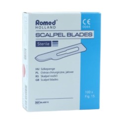 Romed Scalpelmesjes Nr:15 Steriel