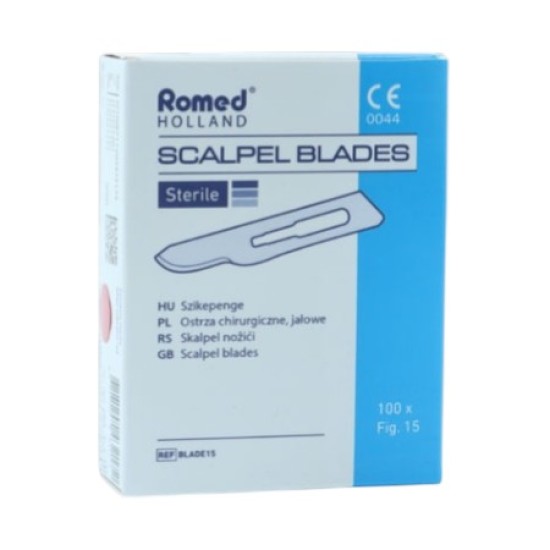 Romed Scalpelmesjes Nr:15 Steriel