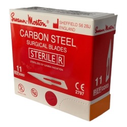 Swann Morton Mesjes (Rood) Nr. 11 Sterile 