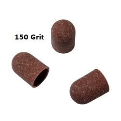 Pedicure slijpkapjes Ø 10 mm - 150 Grit - 10 stuks Bruin