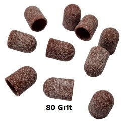 Pedicure slijpkapjes Ø 10 mm - 10 stuks Bruin