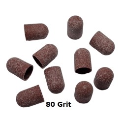 Pedicure slijpkapjes Ø 16 mm - 10 stuks Bruin