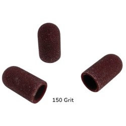 Pedicure slijpkapjes Ø 5 mm - 150 Grit - 10 stuks Bruin