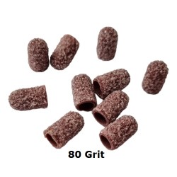 Pedicure slijpkapjes Ø 5 mm - 10 stuks Bruin