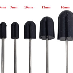 Slijpkaphouder voor schuurkapjes met ronde top 10mm