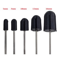 Slijpkaphouder voor schuurkapjes met ronde top 5mm