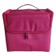 Beautycase - Visagie Koffer - Nagelstyliste Koffer / Tas HA-34 Kleur: Roze