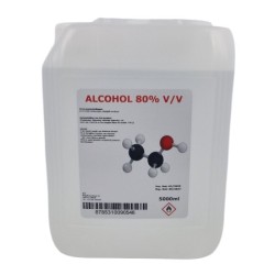 Alcohol 80% BCE - 5000ML