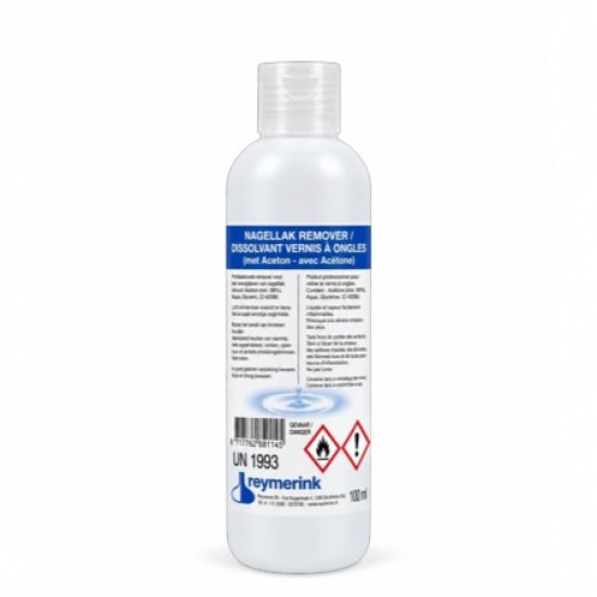 Nagellak remover met aceton 100ml