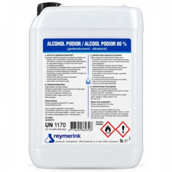Alcohol 80% 5000ml Alcohol 80% 5000ml