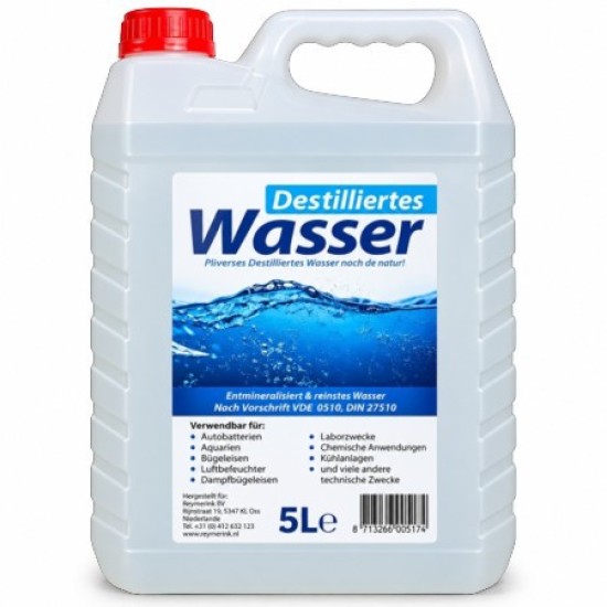 Gedistileerd Water - 5Ltr