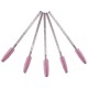 Lash brushes - Mascara en wenkbrauw borsteltjes 50st - Kleur Roze Glitter