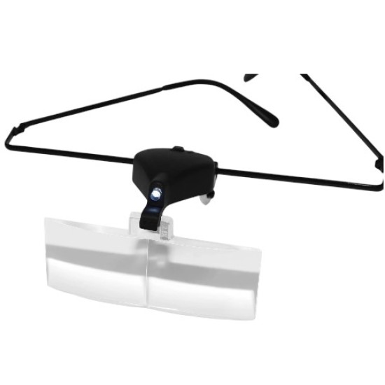 Loepbril met led licht - Long Lashes Magnifying glasses with Led Light