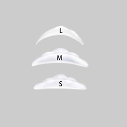 Siliconen Eye Pads voor Laslift - Long Lashes Wimper Lifting Siliconen Eye Pads - Transparant - 3paar