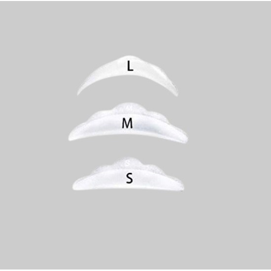 Siliconen Eye Pads voor Laslift - Long Lashes Wimper Lifting Siliconen Eye Pads - Transparant - 3paar