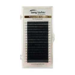 Long Lashes - Premium Silk Eyelashes M Curve: - 10 X 7 - 13mm