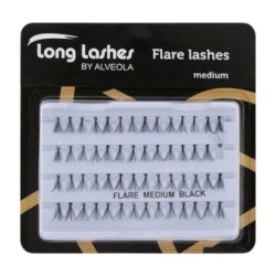 Long Lashes - Flare Individual Eyelashes - Medium Size Long Lashes - Flare Individual Eyelashes - Medium Size