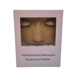 Wimper Training Model Long Lashes - met lijmbakjes en wimperpalet Wimper Training Model Long Lashes - met lijmbakjes en wimperpalet