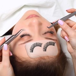 Siliconen wimper pallet - Kleur: Clear