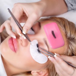 Siliconen wimper pallet - Kleur: Roze