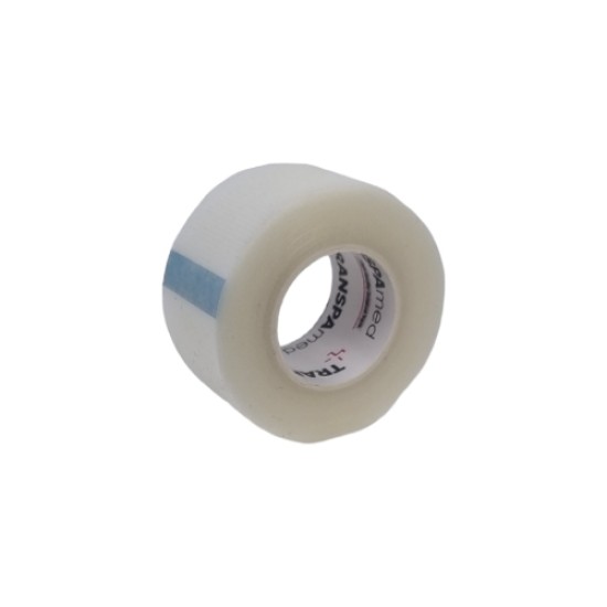 Wimper Tape - Transpore Hypoallergene plastic tape - 2.5cm x 9.14mtr