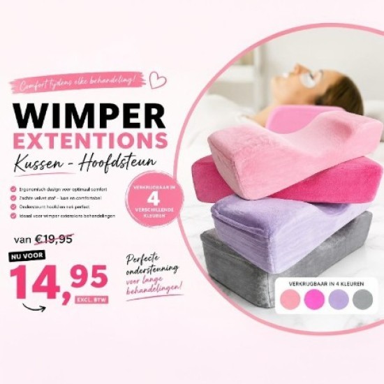 Wimper Extentions Hoofd Steun Kussen